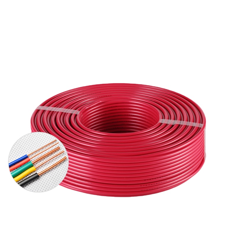 Produsen Langsung Pasokan BV THW THHN Kabel Dan Kabel Kawat Tembaga 2.5mm 4mm 10mm 16mm PVC Insulated Cable Wire