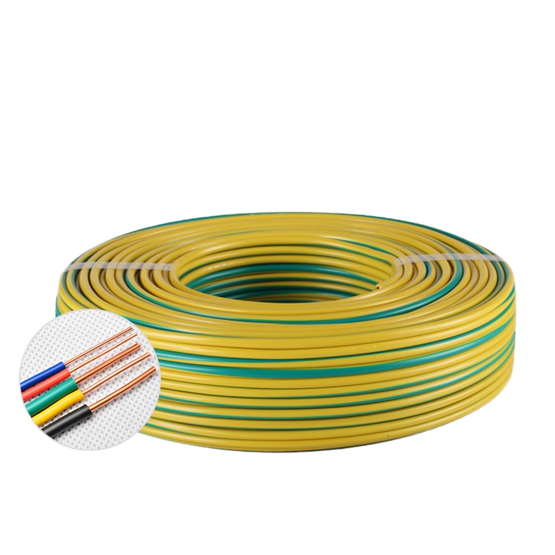 Produsen Langsung Pasokan BV THW THHN Kabel Dan Kabel Kawat Tembaga 2.5mm 4mm 10mm 16mm PVC Insulated Cable Wire